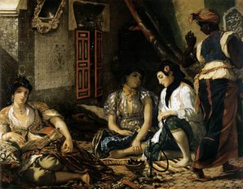 Eugene Delacroix : The Women of Algiers